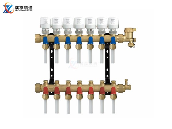 曼瑞德A7内六角调节智能双调节型分集水器