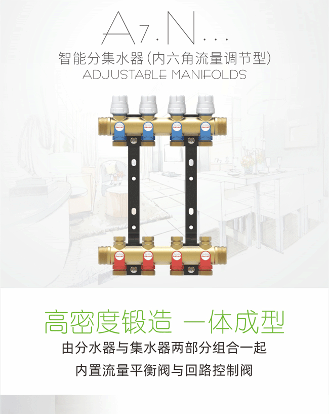 曼瑞德A7N内六角调节智能双调节型分集水器_01