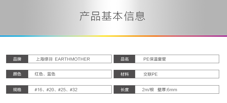 绿羽节能系列地暖辅材