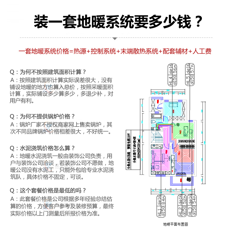 上海地暖安装价格